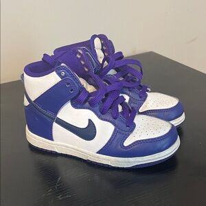 Nike Kids Sneakers - Purple and White